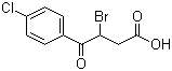 CAS 登录号：35158-39-5, 3-溴-4-(4-氯苯基)-4-氧代丁酸