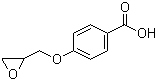 4-(2-Oxiranylmethoxy)benzoic acid molecular structure (CAS 35217-95-9)