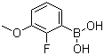structure of CAS# 352303-67-4, 2-氟-3-甲氧基苯硼酸