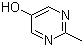 structure of CAS# 35231-56-2, 2-甲基-5-羟基嘧啶