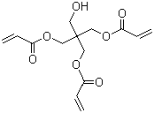 structure of CAS# 3524-68-3, 季戊四醇三丙烯酸酯