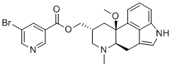 structure of CAS# 35264-46-1, 尼麦角林 EP 杂质B