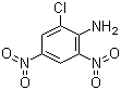 structure of CAS# 3531-19-9, 6-氯-2,4-二硝基苯胺