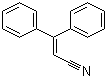 structure of CAS# 3531-24-6, 3,3-二苯基丙烯腈