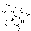 structure of CAS# 35310-39-5, L-Prolyl-L-tryptophan