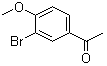 3'-Bromo-4'-methoxyacetophenone molecular structure (CAS 35310-75-9)