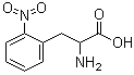 structure of CAS# 35378-63-3, 2-硝基-DL-苯丙氨酸