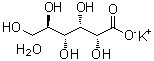 CAS 登录号：35398-15-3, D-葡萄糖酸钾一水合物