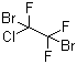 structure of CAS# 354-51-8, 1-Chloro-1,2-dibromo-1,2,2-trifluoroethane