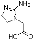 structure of CAS# 35404-50-3, 2-Amino-4,5-dihydro-1H-imidazole-1-acetic acid