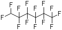 structure of CAS# 355-37-3, 1H-全氟己烷