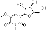 structure of CAS# 35542-01-9, 5-甲氧基尿苷