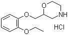 structure of CAS# 35604-67-2, Viloxazine hydrochloride