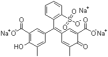 structure of CAS# 3564-18-9, 媒介蓝 3