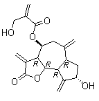 structure of CAS# 35730-78-0, Cynaropikrin