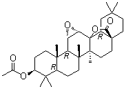 CAS # 35738-25-1, 3beta-Acetoxy-11alpha,12alpha-epoxyoleanan-13beta,28-olide