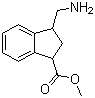 structure of CAS# 357426-12-1, 3-(氨基甲基)-2,3-二氢-1H-茚-1-羧酸甲酯