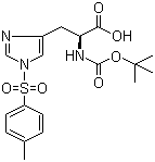 structure of CAS# 35899-43-5, Boc-L-Histidine(Tosyl)