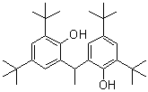 structure of CAS# 35958-30-6, 2,2'-亚乙基二[4,6-二叔丁基苯酚]