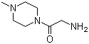 structure of CAS# 359821-43-5, 2-氨基-1-(4-甲基哌嗪-1-基)乙酮