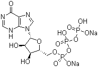 structure of CAS# 36051-67-9, 次黄嘌呤核苷-5'-三磷酸二钠