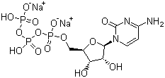 CAS # 36051-68-0, Cytidine-5'-triphosphate disodium salt, dTTP.Na2