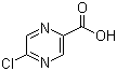 structure of CAS# 36070-80-1, 5-氯吡嗪-2-羧酸