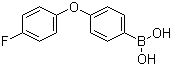 structure of CAS# 361437-00-5, 4-(4-Fluorophenoxy)phenylboronic acid