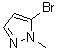 structure of CAS# 361476-01-9, 5-Bromo-1-methyl-1H-pyrazole