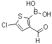structure of CAS# 36155-87-0, 5-氯-3-甲酰基-2-噻吩硼酸
