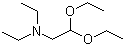 structure of CAS# 3616-57-7, 二乙氨基乙醛缩二乙醇