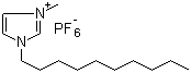 structure of CAS# 362043-46-7, 1-Decyl-3-methylimidazolium hexafluorophosphate