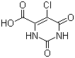 structure of CAS# 36313-98-1, 5-氯-1,2,3,6-四氢-2,6-二氧代-4-嘧啶甲酸