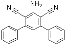 CAS # 36337-28-7, 5'-Amino[1,1':3',1''-terphenyl]-4',6'-dicarbonitrile, 2,6-Dicyano-3,5-diphenyl aniline, 5'-Amino-[1,1':3',1''-terphenyl]-4',6'-dicarbonitrile