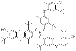 CAS # 36339-47-6, Tris[4,4'-thiobis(3-methyl-6-tert-butylphenol)] phosphite