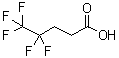 4,4,5,5,5-Pentafluoropentanoic acid molecular structure (CAS 3637-31-8)