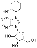 structure of CAS# 36396-99-3, N6-Cyclohexyladenosine