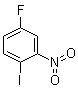 CAS 登录号：364-77-2, 4-氟-1-碘-2-硝基苯