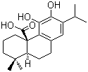 Carnosic acid molecular structure (CAS 3650-09-7)