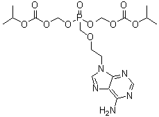 CAS # 365417-53-4, 5-[[2-(6-Amino-9H-purin-9-yl)ethoxy]methyl]-2,4,6,8-tetraoxa-5-phosphanonanedioic acid bis(1-methylethyl) ester 5-oxide