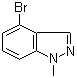 structure of CAS# 365427-30-1, 4-Bromo-1-methylindazole