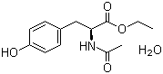 structure of CAS# 36546-50-6, N-乙酰基-L-酪氨酸乙酯单水合物