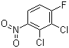 structure of CAS# 36556-51-1, 2,3-Dichloro-4-fluoronitrobenzene