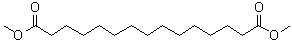 CAS # 36575-82-3, Pentadecanedioic acid dimethyl ester, Dimethyl 1,15-pentadecanedioate