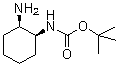 structure of CAS# 365996-30-1, ((1S,2R)-2-氨基环己基)氨基甲酸叔丁酯