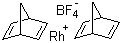 structure of CAS# 36620-11-8, Bis(norbornadiene)rhodium(I) tetrafluoroborate