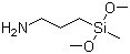 structure of CAS# 3663-44-3, 3-氨丙基甲基二甲氧基硅烷