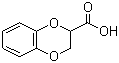 structure of CAS# 3663-80-7, 1,4-苯并二噁烷-2-羧酸