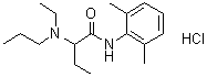 structure of CAS# 36637-19-1, 盐酸依替卡因