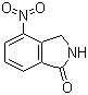 structure of CAS# 366452-97-3, 4-硝基异吲哚啉-1-酮